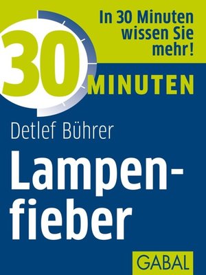 cover image of 30 Minuten Lampenfieber